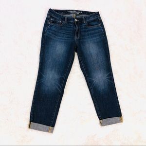 American Eagle Boyfriend Rolled Cuff Jeans